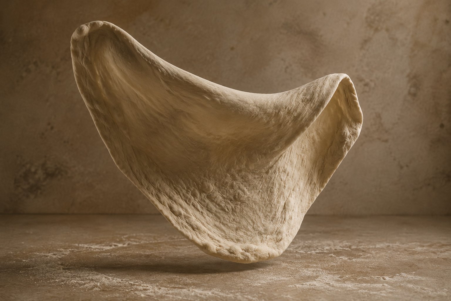 Massa de longa fermentação