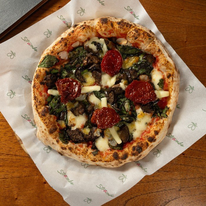 A Strambo, pizza da casa STRAMBO